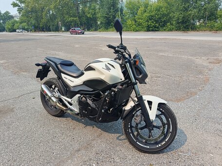 2013 Honda NC 750S, белый, 450000 рублей, вид 3
