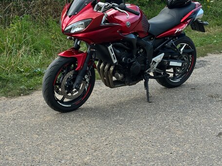 2007 Yamaha FZ6, красный, 400000 рублей, вид 4
