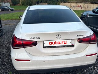 2019 Mercedes-Benz A-Класс 250 IV (W177), белый, 2500000 рублей, вид 4
