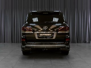 2015 Lexus LX 570 III Рестайлинг, чёрный, 6149000 рублей, вид 4