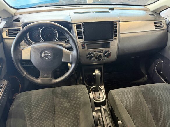 2010 Nissan Tiida I Рестайлинг, серебристый - вид 8