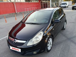 2007 Opel Corsa D, чёрный, 380000 рублей, вид 1