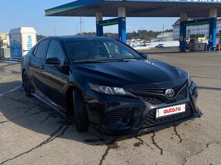 2022 Toyota Camry US Market VIII (XV70) Рестайлинг, чёрный, 2110000 рублей, вид 3