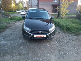 2020 Lada (ВАЗ) Granta I Рестайлинг, чёрный, 755000 рублей, вид 1