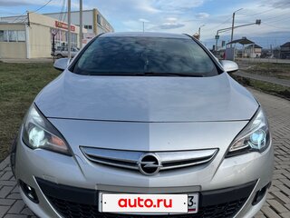 2012 Opel Astra GTC J Рестайлинг, серебристый, 720000 рублей, вид 4
