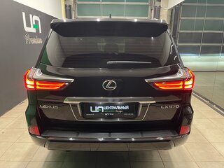 2018 Lexus LX 570 III Рестайлинг 2, чёрный, 7900000 рублей, вид 5