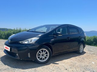 2016 Toyota Prius Alpha I (ZVW40/41) Рестайлинг, чёрный, 1390000 рублей, вид 1