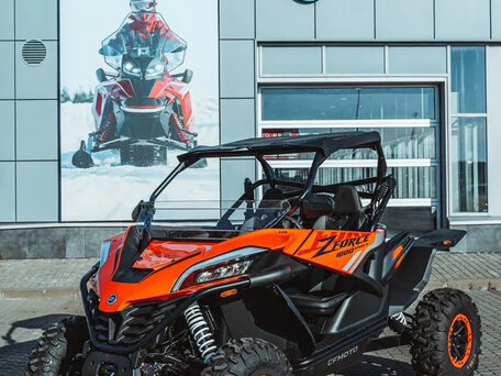 2026 CFMoto ZFORCE 1000 Sport R EPS, оранжевый, 2337415 рублей, вид 2