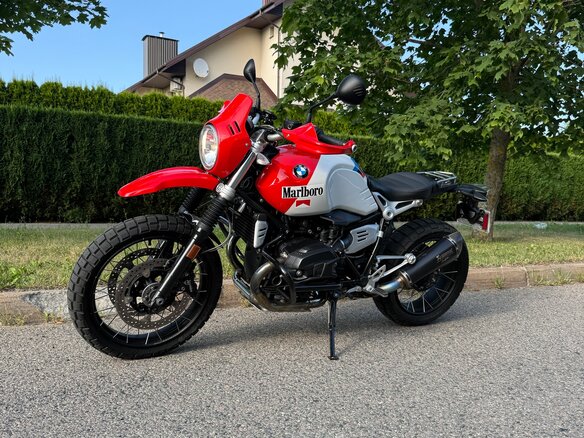 2017 BMW R Nine T, красный, 850000 рублей - вид 5