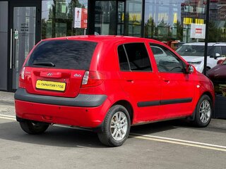 2009 Hyundai Getz I Рестайлинг, красный, 520000 рублей, вид 4