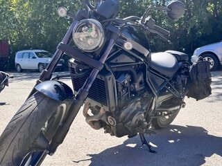 2021 Honda CMX 1100 Rebel, чёрный, 950000 рублей, вид 1