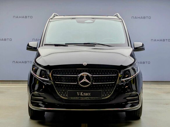 2024 Mercedes-Benz V-Класс 300 d экстра длинный III (W447) Рестайлинг 2, чёрный - вид 2