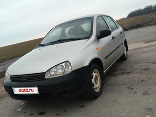 2008 Lada (ВАЗ) Kalina I, жёлтый, 240000 рублей, вид 1