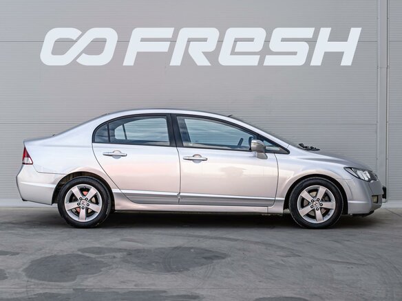 2007 Honda Civic VIII, серебристый, 825000 рублей - вид 4
