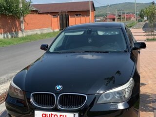 2003 BMW 5 серии 520i V (E60/E61), чёрный, 820000 рублей, вид 1