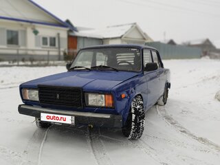 2006 Lada (ВАЗ) 2107, синий, 90000 рублей, вид 1