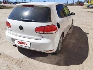 2012 Volkswagen Golf VI, белый, 600000 рублей, вид 3