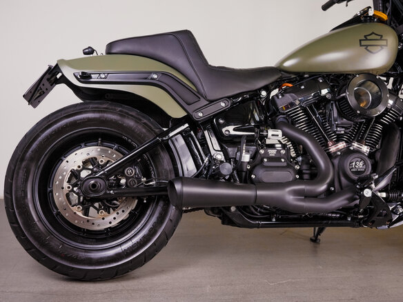 2021 Harley-Davidson Fat Bob, зелёный - вид 16