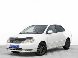 2001 Toyota Corolla IX (E120, E130), белый, 399000 рублей, вид 3