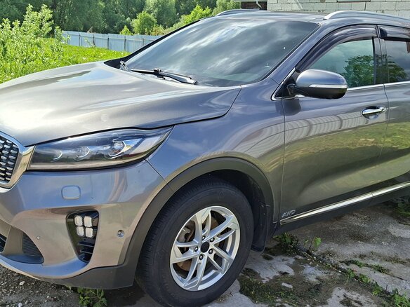 2018 Kia Sorento III Prime Рестайлинг, серый - вид 2
