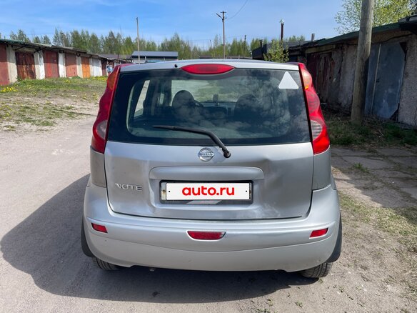 2007 Nissan Note I, серебристый, 299999 рублей - вид 3