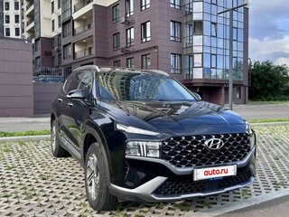 2022 Hyundai Santa Fe IV Рестайлинг, чёрный, 3350000 рублей, вид 1