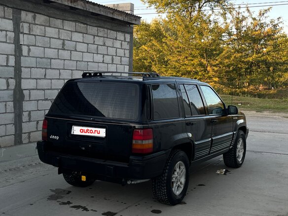 1993 Jeep Grand Cherokee I (ZJ), чёрный - вид 1