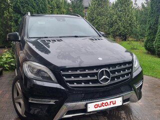 2013 Mercedes-Benz M-Класс 350 CDI III (W166), чёрный, 3400000 рублей, вид 1