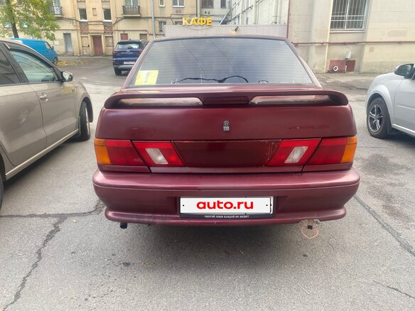 2005 Lada (ВАЗ) 2115, красный, 110000 рублей - вид 1