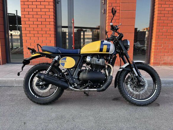 2026 Royal Enfield Bear 650, жёлтый, 737000 рублей