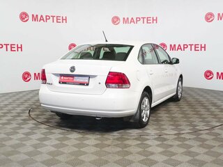 2013 Volkswagen Polo V, белый, 798000 рублей, вид 5