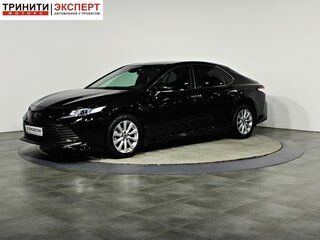 2018 Toyota Camry VIII (XV70), чёрный, 2656000 рублей, вид 1