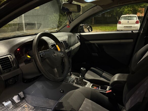 2008 Opel Vectra C Рестайлинг, чёрный - вид 4
