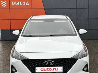 2020 Hyundai Solaris II Рестайлинг, белый, 1725000 рублей, вид 1