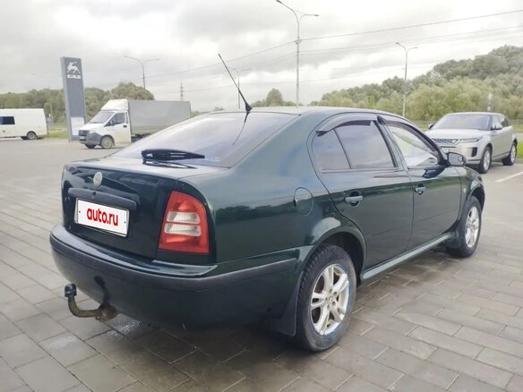 2003 Skoda Octavia I (A4) Рестайлинг, зелёный, 300000 рублей - вид 4