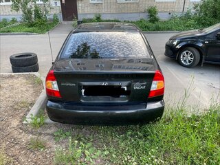 2011 Hyundai Accent ТагАЗ II, чёрный, 310000 рублей, вид 2