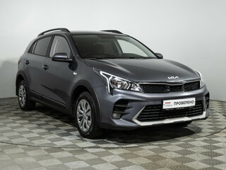 2021 Kia Rio X IV Рестайлинг, серый, 1399777 рублей, вид 3