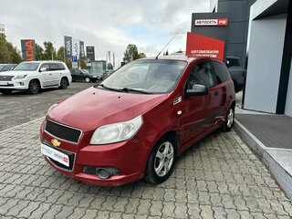 2009 Chevrolet Aveo I Рестайлинг, красный, 298931 рублей, вид 3