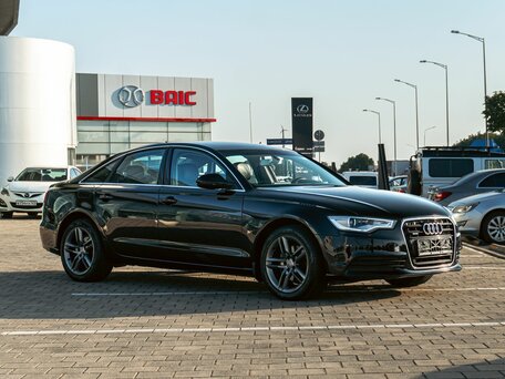 2014 Audi A6 IV (C7), чёрный, 1435000 рублей, вид 3