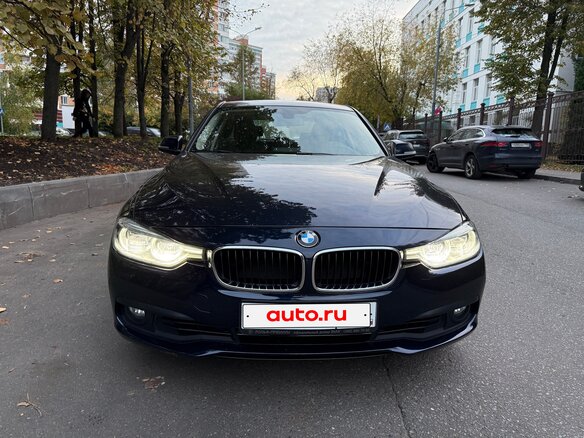 2016 BMW 3 серии 320i VI (F3x) Рестайлинг, синий