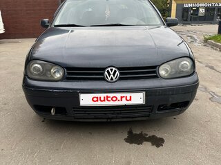1998 Volkswagen Golf IV, синий, 240000 рублей, вид 3