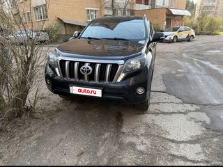 2017 Toyota Land Cruiser Prado 150 Series Рестайлинг 1, чёрный, 3450000 рублей, вид 2