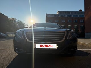 2015 Mercedes-Benz S-Класс 350 CDI BlueTEC Long 7G-TRONIC VI (W222, C217), чёрный, 2850000 рублей, вид 3