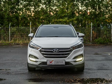 2018 Hyundai Tucson III, белый, 1690000 рублей, вид 3
