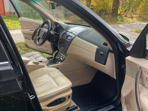 2005 BMW X3 30i I (E83), чёрный - вид 8