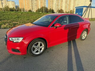 2018 Audi A3 III (8V) Рестайлинг, красный, 1960000 рублей, вид 1