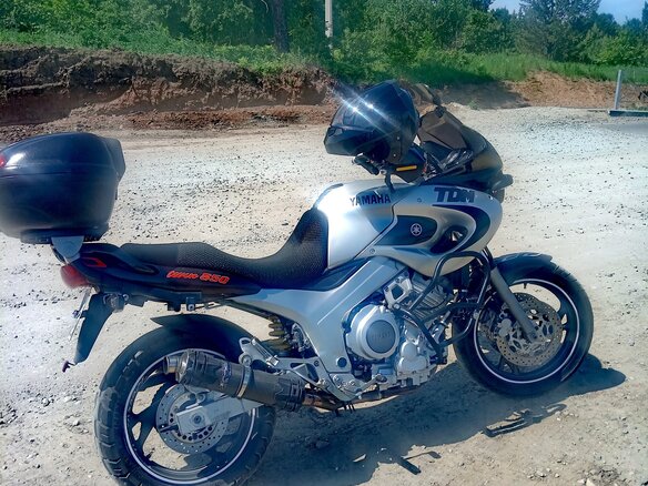 1998 Yamaha TDM850, серый