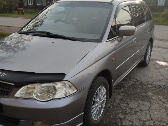 2001 Honda Odyssey II Рестайлинг, серый, 600000 рублей