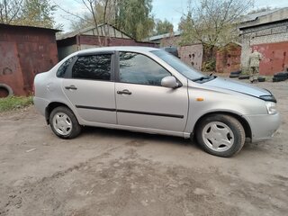2008 Lada (ВАЗ) Kalina I, серебристый, 150000 рублей, вид 3