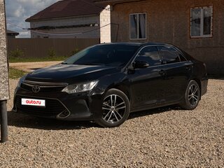 2014 Toyota Camry VII (XV50) Рестайлинг, чёрный, 3000000 рублей, вид 4